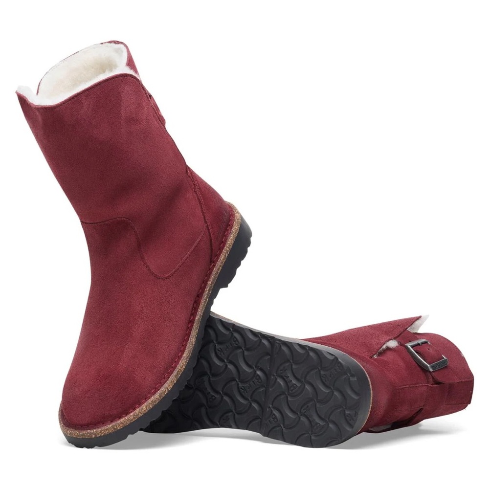 Birkenstock Women's Burgundy Winter Boots